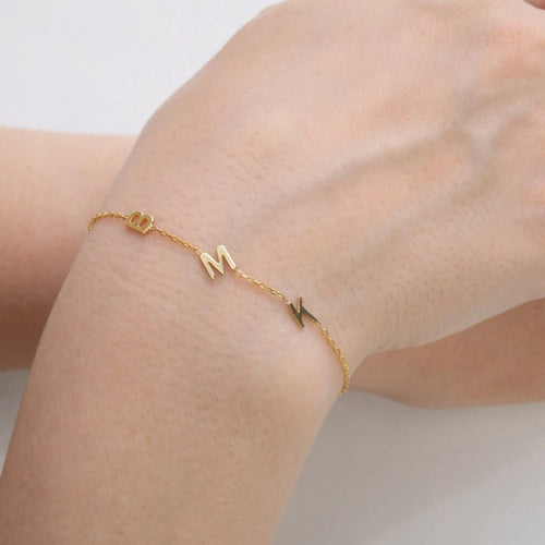 Name Bracelet – 18k Gold Plated
